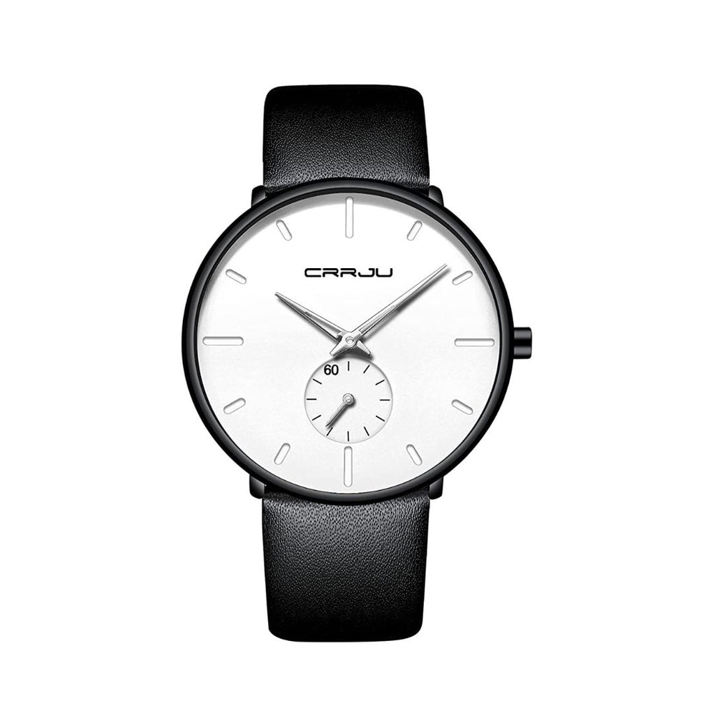  FIZILI Mens Watches Ultra-Thin Minimalist Waterproof-Fashion  Wrist Watch for Men Unisex Dress with Leather Band-Silver Hands : Clothing,  Shoes & Jewelry